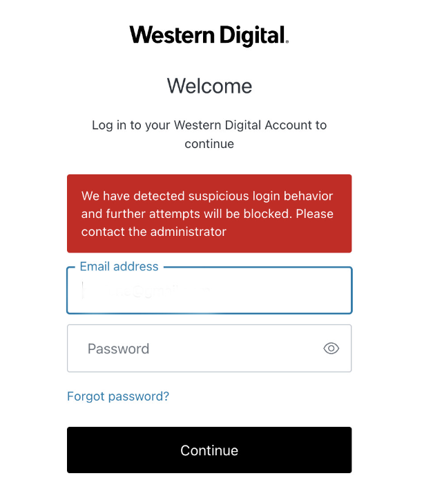 Access denied