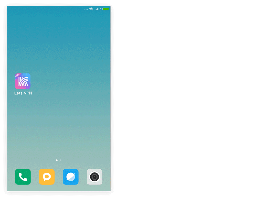 Lock LetsVPN on MIUI 9